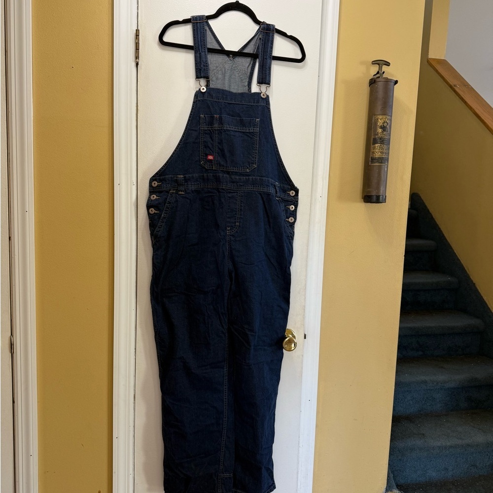 Dickie’s Women’s Denim Overalls! EUC